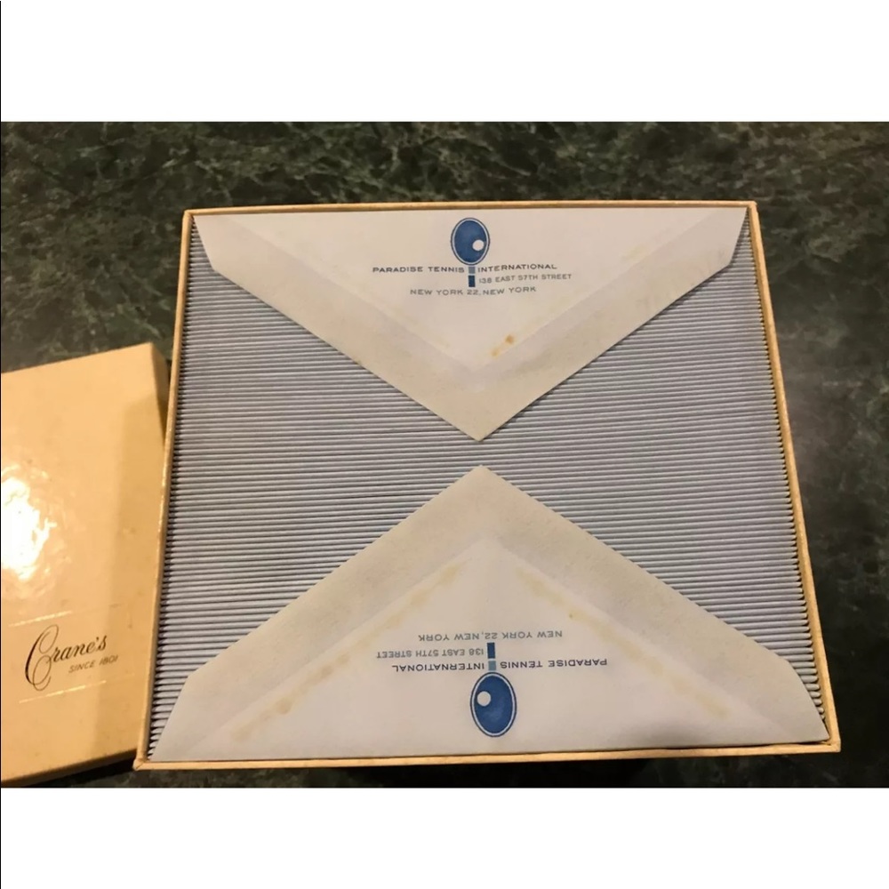 Crane’s Stationary 100 Silk Blue #2 Envelopes